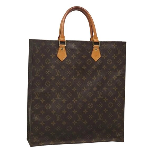 LOUIS VUITTON Monogram Sac Plat Hand Bag - Picture 4 of 15